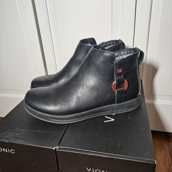 KURU Tempo Jet Black Bootie 9M - Picture 2 of 6